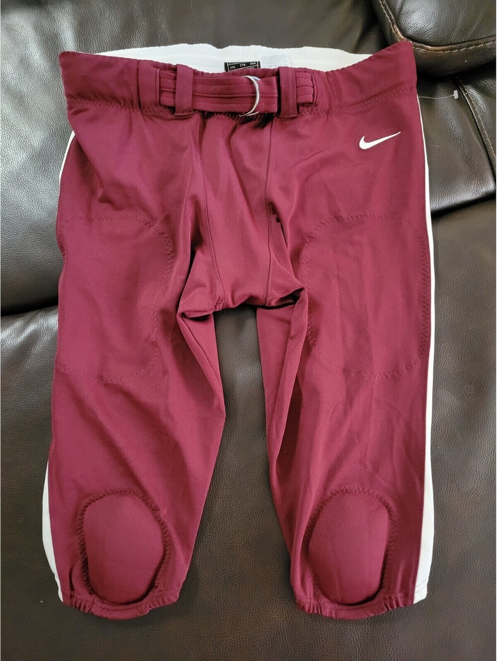 Nike Vapor Untouchable Football Pants Maroon AO4799-612 Men's S. 2XL NWithoutT